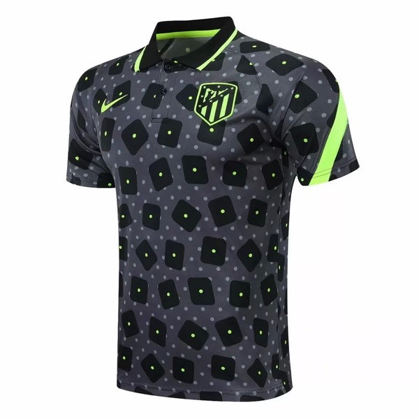 Polo Atletico Madrid 2020/21 Negro Gris